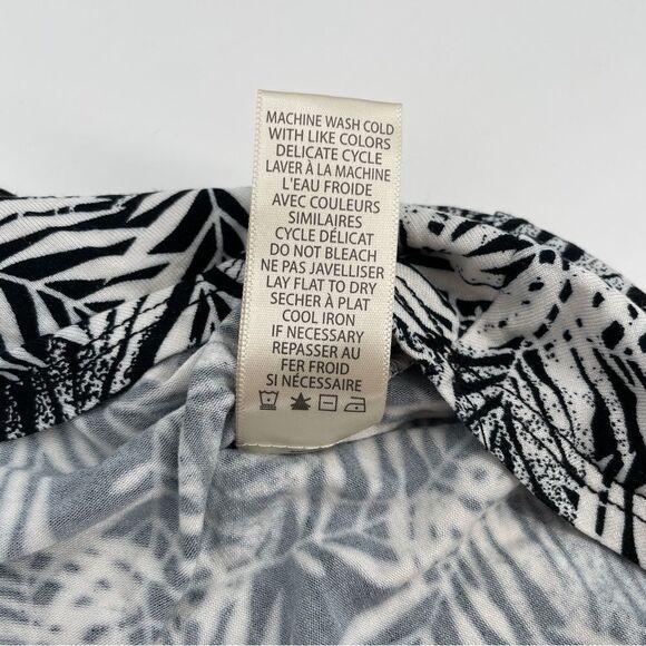 -Max Studio Women's Palm Print Skirt NWT S - Picture 9 of 9